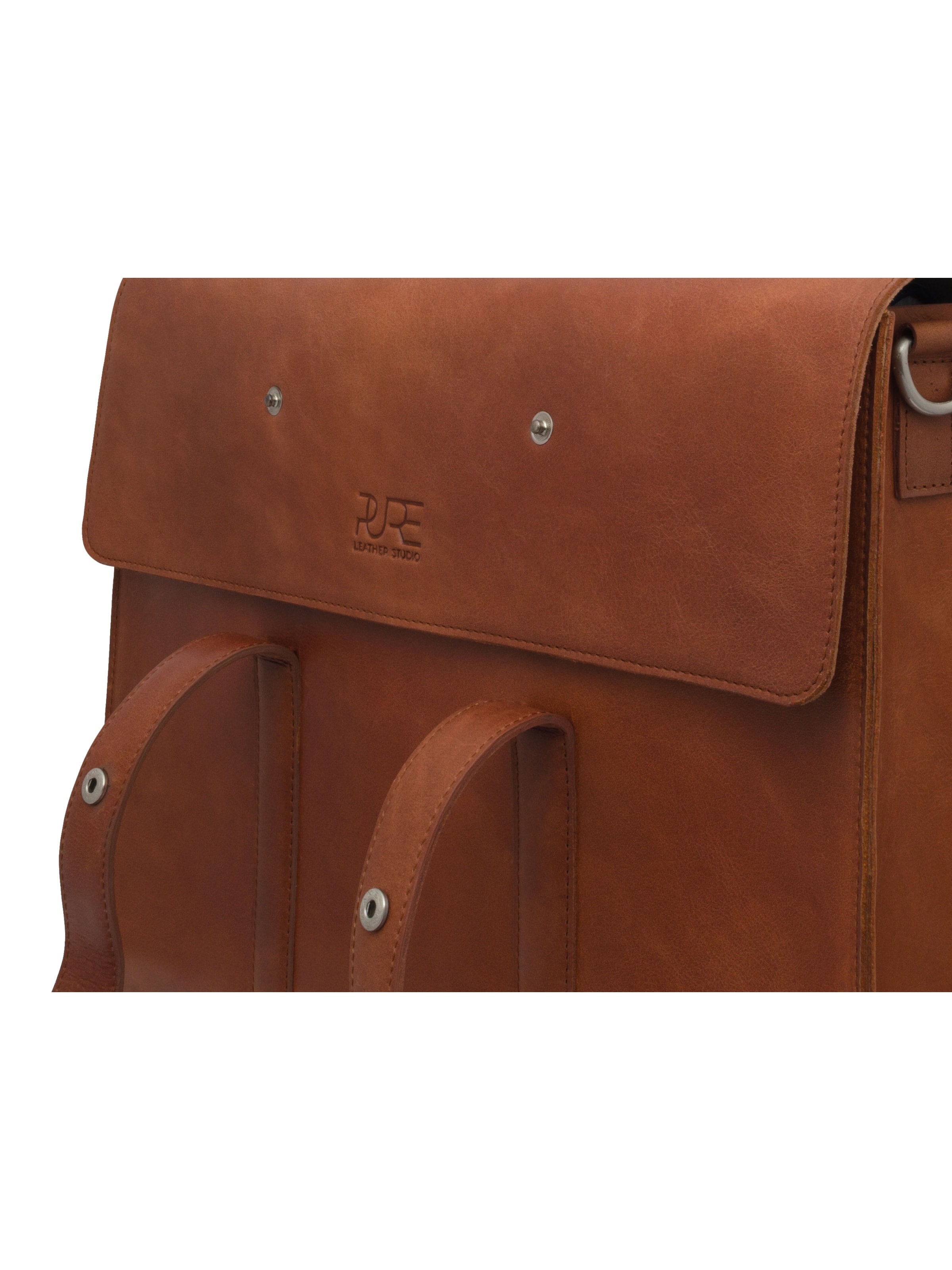 PURE Studios - Maletín 'LESATH' en marrón