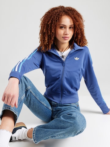 Hanorac 'Firebird Classic' de la ADIDAS ORIGINALS pe albastru: față