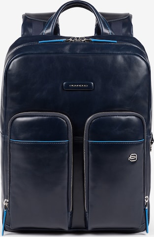 Piquadro Backpack 'B2 Revamp' in Blue: front