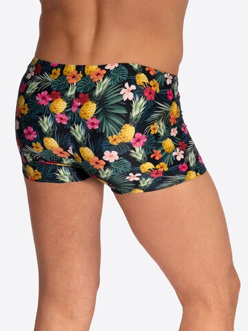 Olaf Benz Zwemshorts ' BLU2553 Beachpants ' in Groen
