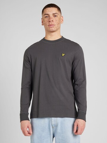 Lyle & Scott Μπλουζάκι σε γκρι: μπροστά