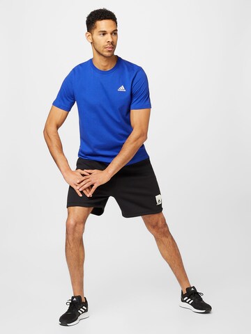 ADIDAS SPORTSWEARTehnička sportska majica 'Essentials' - plava boja