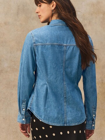 Next Blus i blå