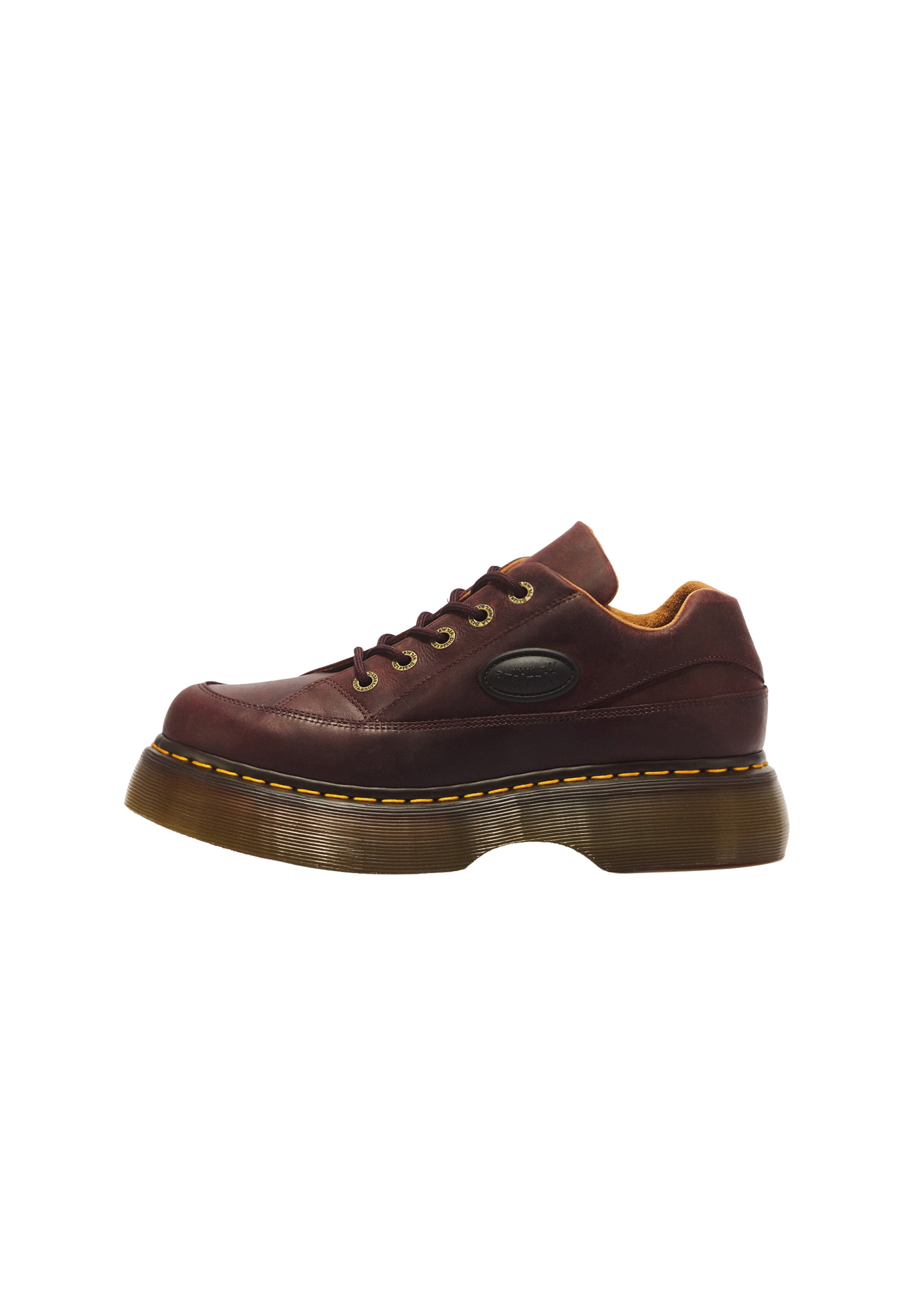 Pantofi cu șireturi 'Buzz' de la Dr. Martens pe roșu: față