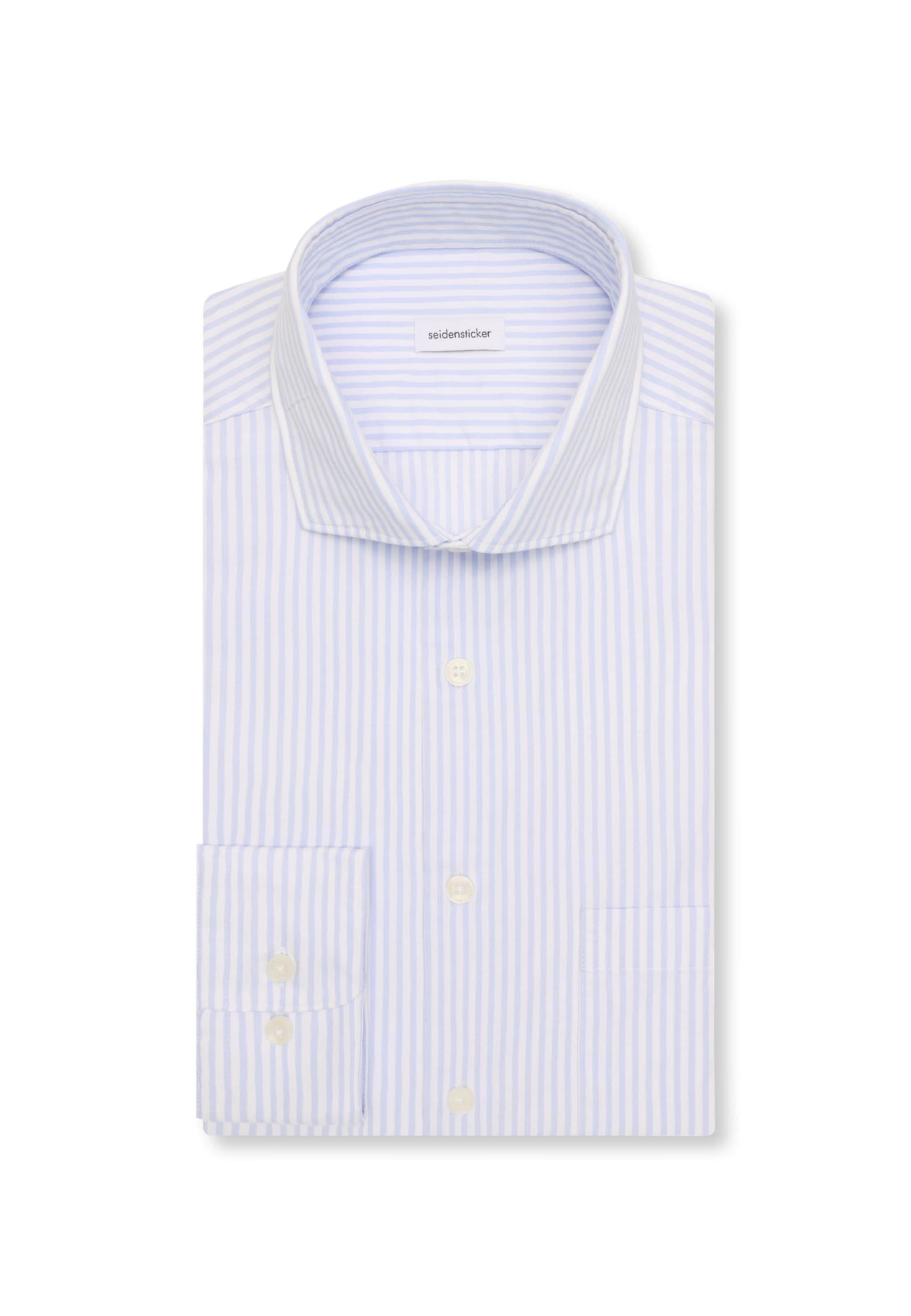 Coupe regular Chemise 'Casual Business' SEIDENSTICKER en bleu