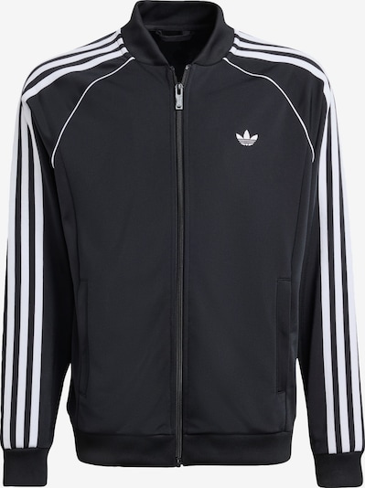 128 dydžio Džemperis 'Sst' iš ADIDAS ORIGINALS, spalva – juoda / balta, Prekių apžvalga