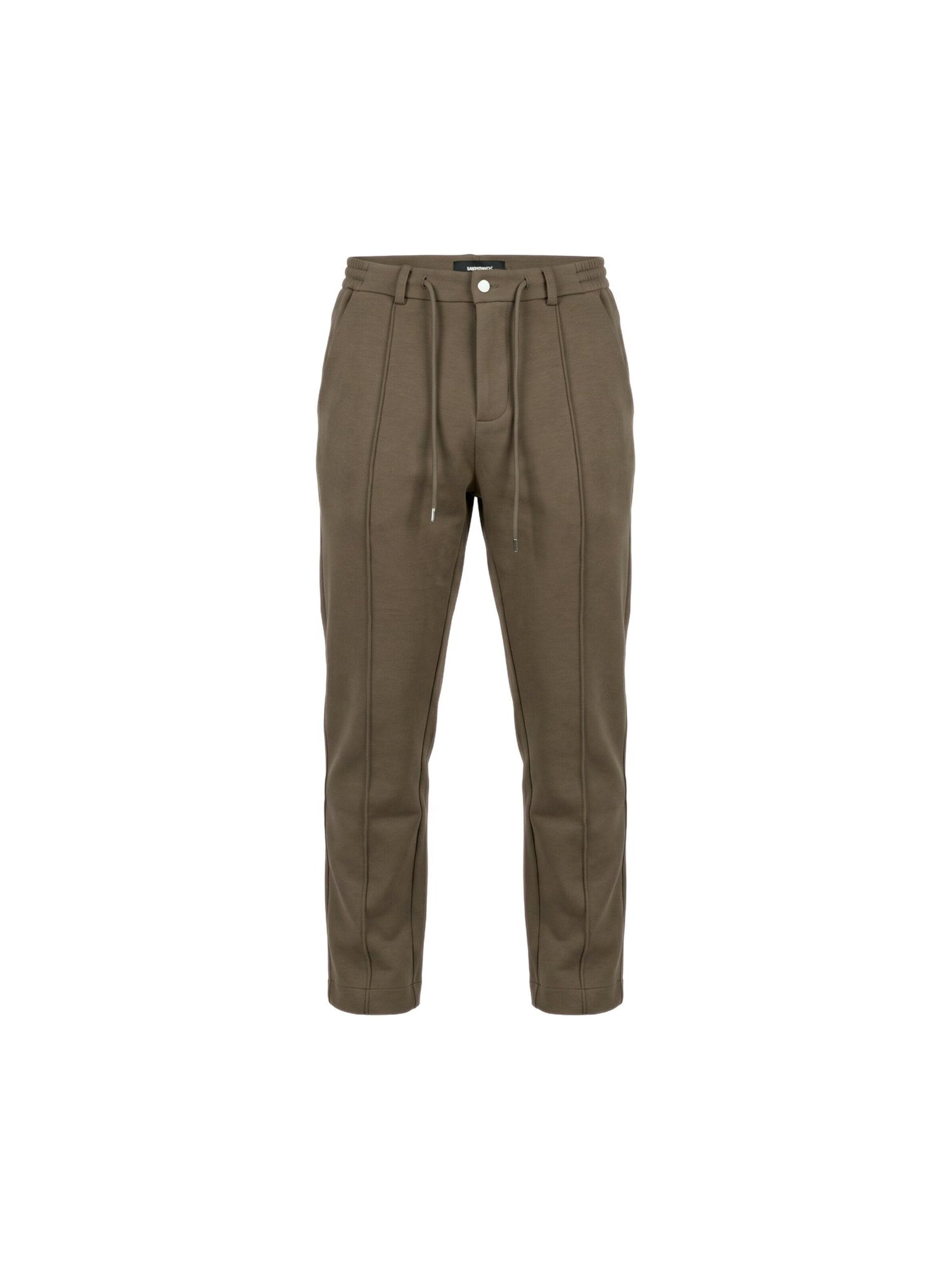 Heskimo Baggy Trousers in Brown: front