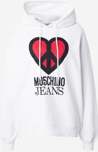 Moschino Jeans Mikina - červená / černá / bílá, Produkt