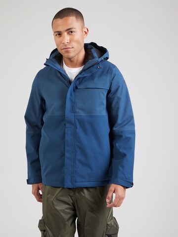 KILLTEC Μπουφάν πεζοπορίας 'KOW 5' σε μπλε: μπροστά