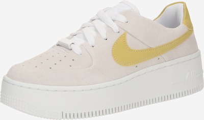 Nike Sportswear Niske tenisice 'Air Force 1 Sage' u šafran / vuneno bijela, Pregled proizvoda