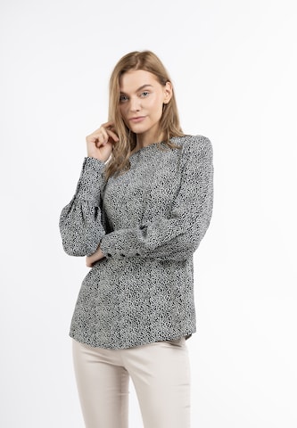 DreiMaster Klassik Blouse in Zwart: voorkant