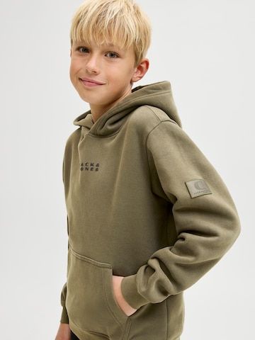 Jack & Jones Junior Sweatshirt 'JCOPOINT' in Green