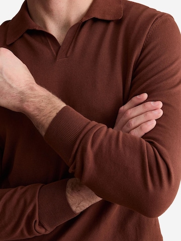 Pull-over Il Lanificio en marron