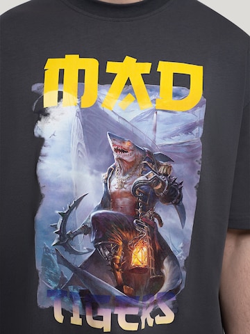 MAD TIGERS - Camiseta 'Dark Oceans' en gris