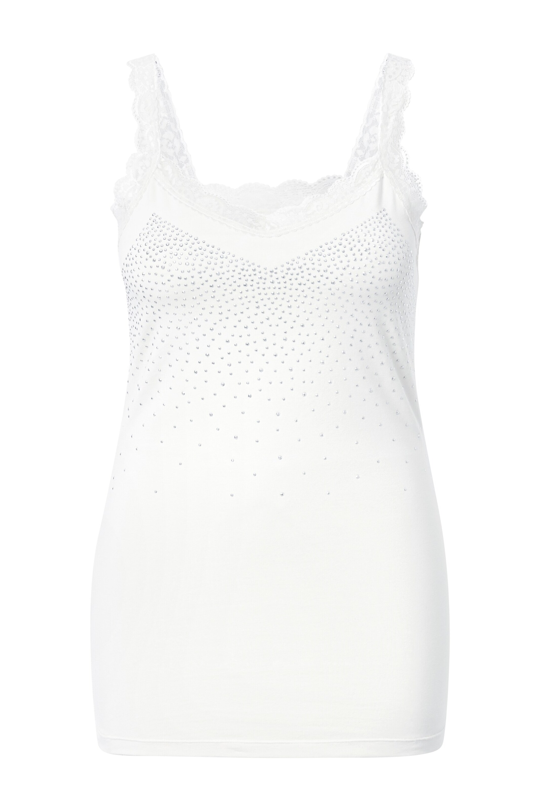 MIAMODA Top in White: front