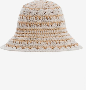 MANGO Hat 'Andros' in Beige: front