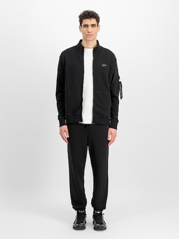 ALPHA INDUSTRIES Between-Season Jacket in Black: front
