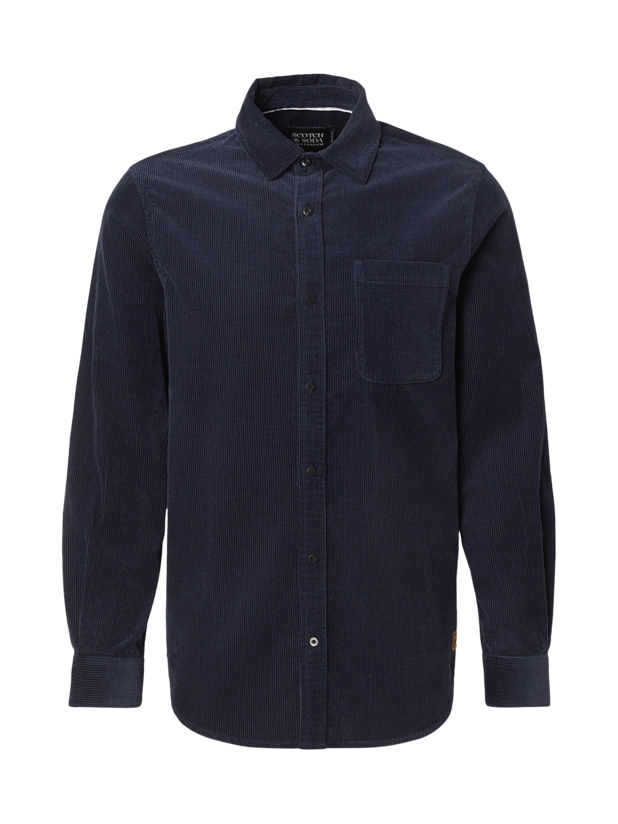 Regular fit Cămașă de la SCOTCH & SODA pe albastru: față
