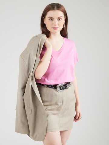 ONLY Carmakoma Shirt 'CARBONNIE' in Pink: front