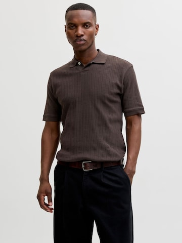 Maglietta di JACK & JONES in marrone: frontale