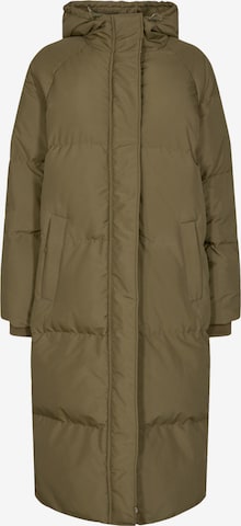 minimum Płaszcz zimowy 'Flawola' w kolorze zielony: przód
