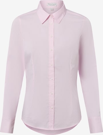 Marie Lund Bluse in Pink: Vorderseite