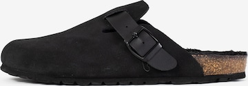 Bayton Clogs in Schwarz: Vorderseite