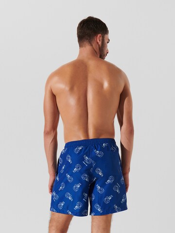 Karl Lagerfeld Zwemshorts in Blauw