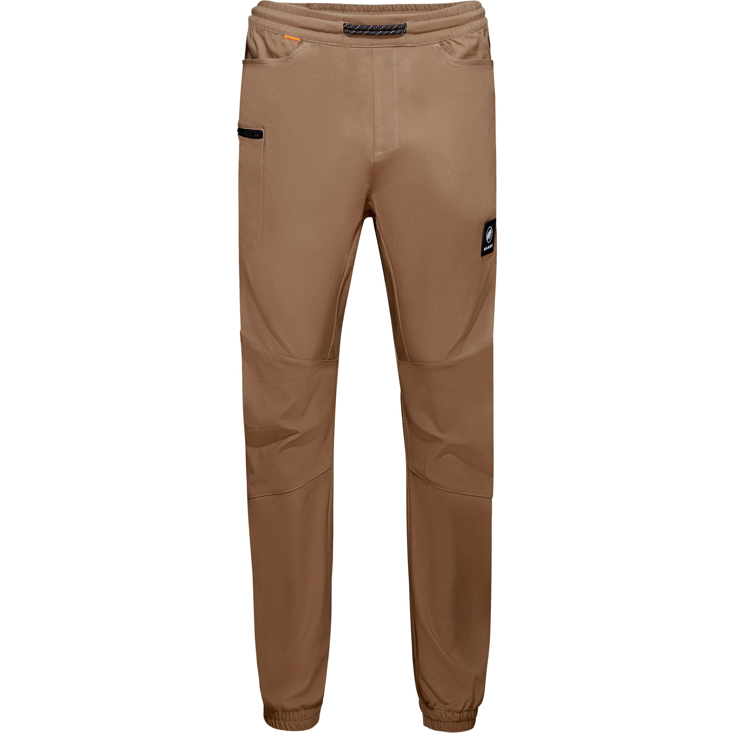 MAMMUT Tapered Outdoorhose 'Massone' in Braun: Vorderseite