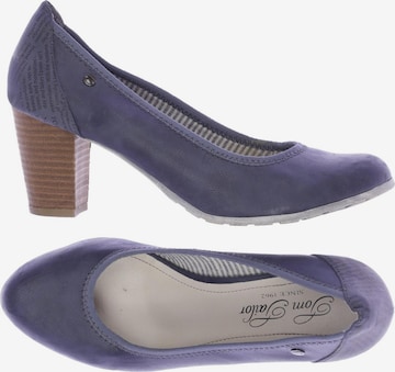 TOM TAILOR Pumps 41 in Blau: Vorderseite