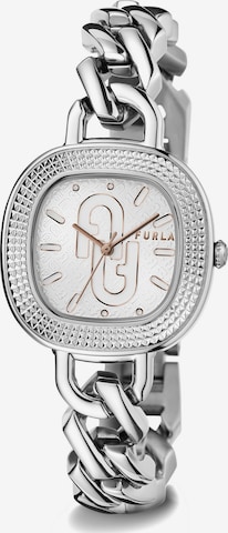 FURLA Analog watch 'TV SHAPE' in Silver: front