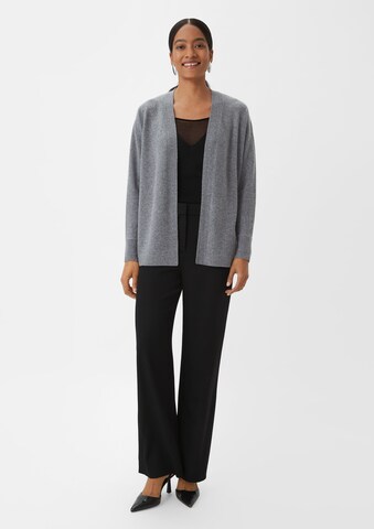 Cardigan COMMA en gris : devant