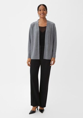 COMMA Knit Cardigan in Grey: front