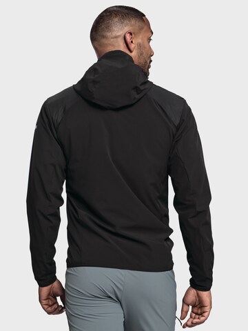 Schöffel Outdoor jacket ' Hiking Hybrid Jk Style Blaueis MNS ' in Black