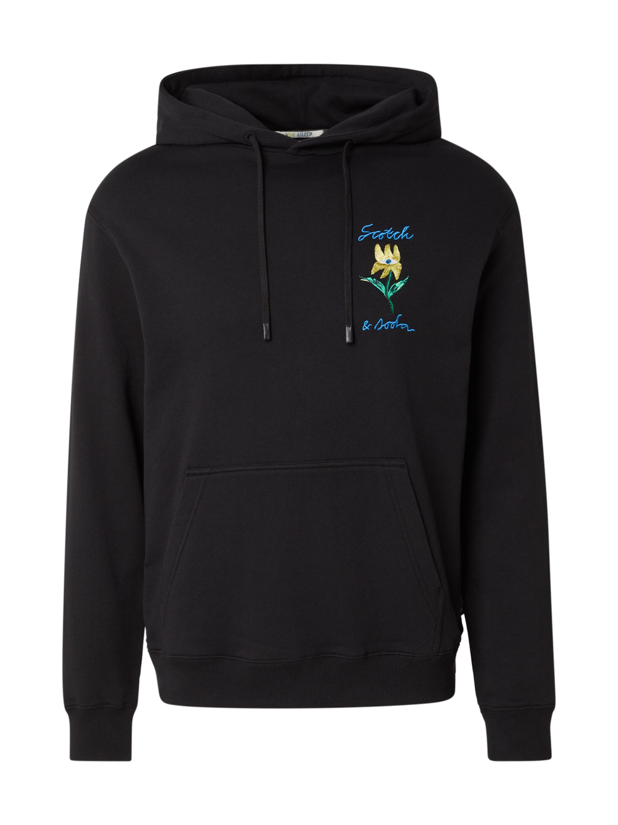 SCOTCH & SODA Sweatshirt i svart: framsida