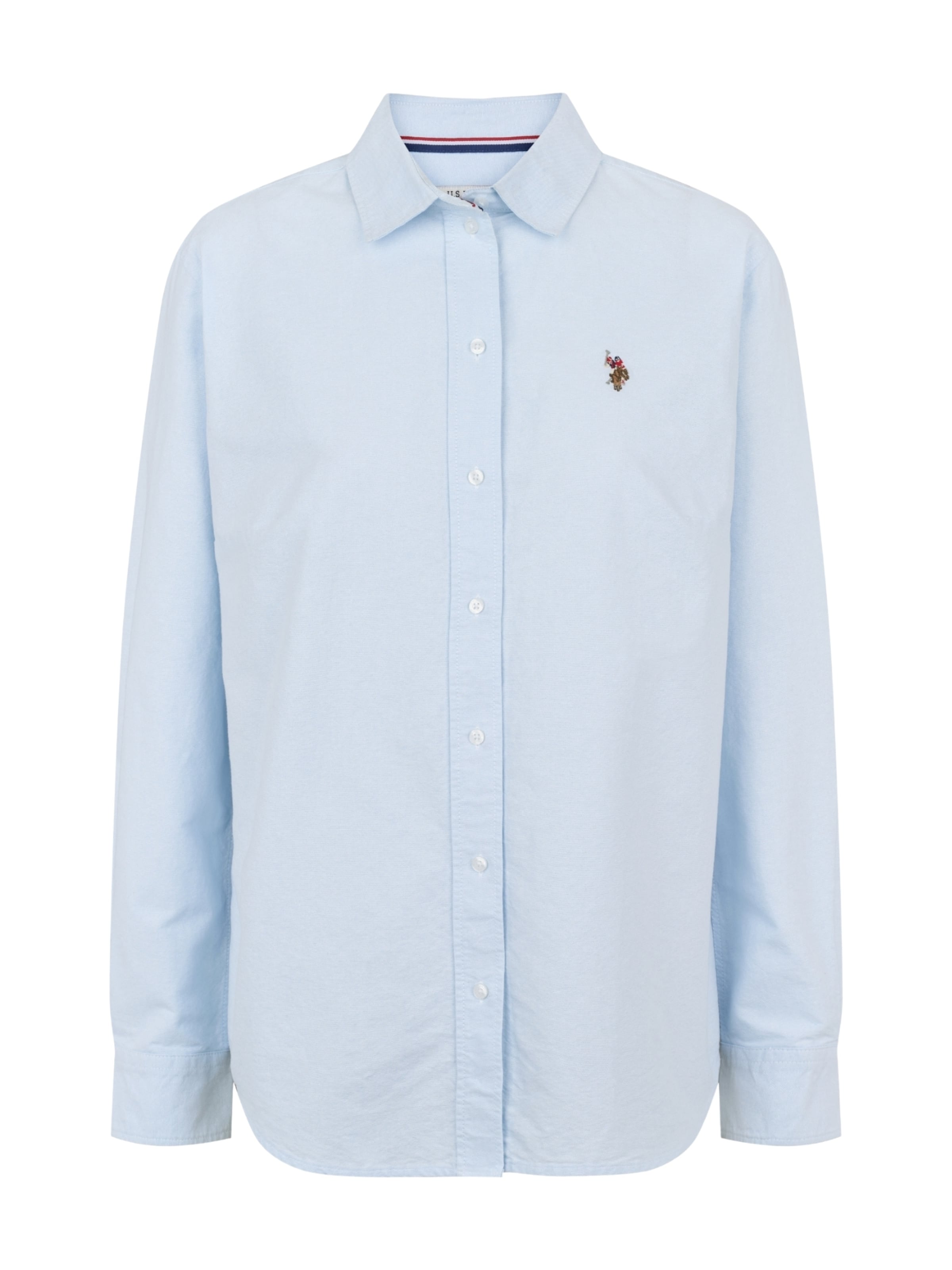 U.S. POLO ASSN. Bluse 'Gina' i blå: forside