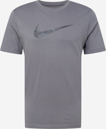 pelēks NIKE Sporta krekls: no priekšpuses