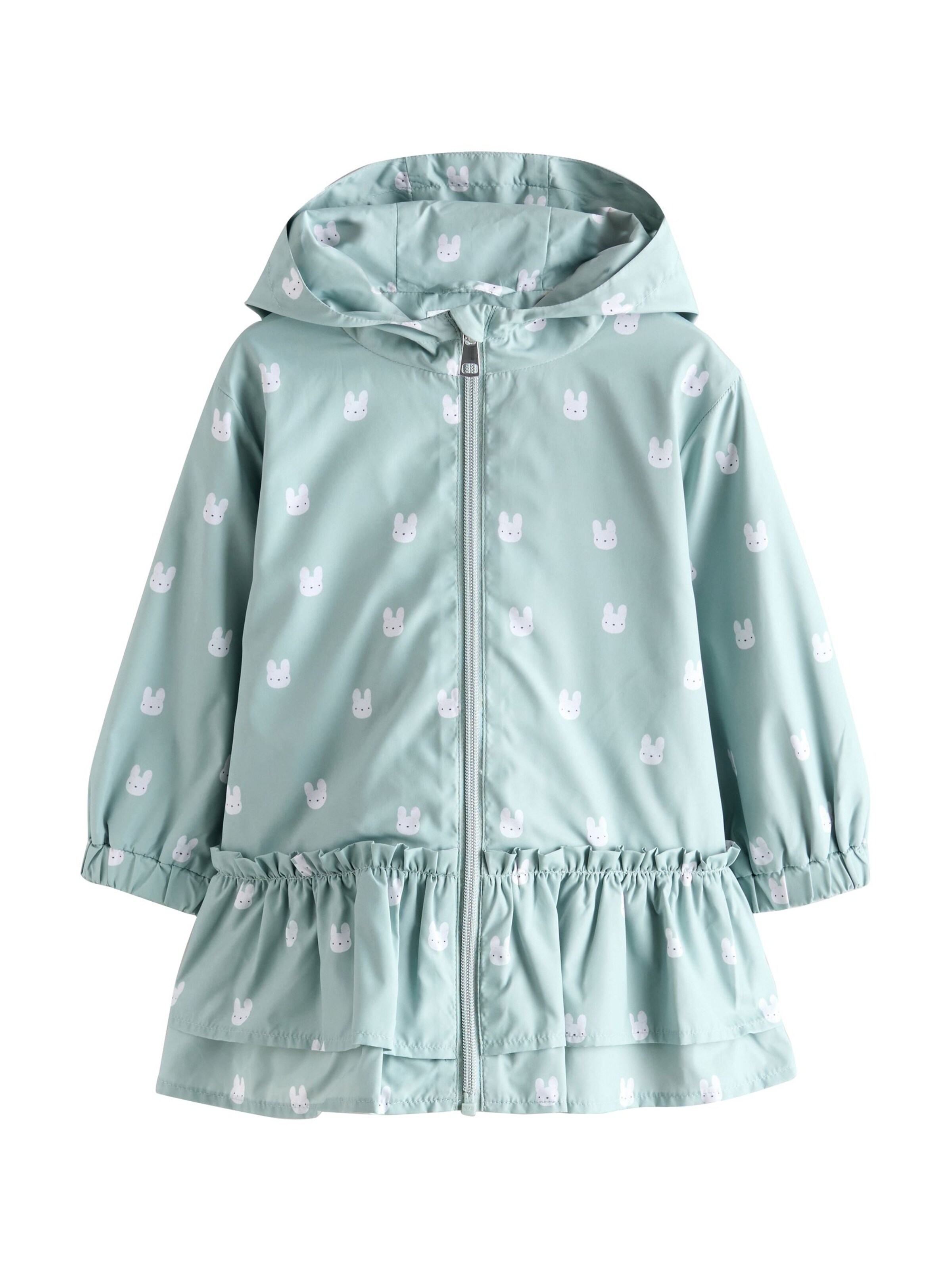 Next Tussenjas in Groen: voorkant