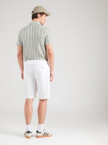 INDICODE JEANS Regular Broek 'Drum' in Wit