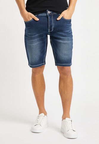 BRUNO BANANI Regular Shorts 'Jones' in Blau: predná strana