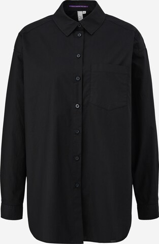 QS Bluse in Schwarz: predná strana