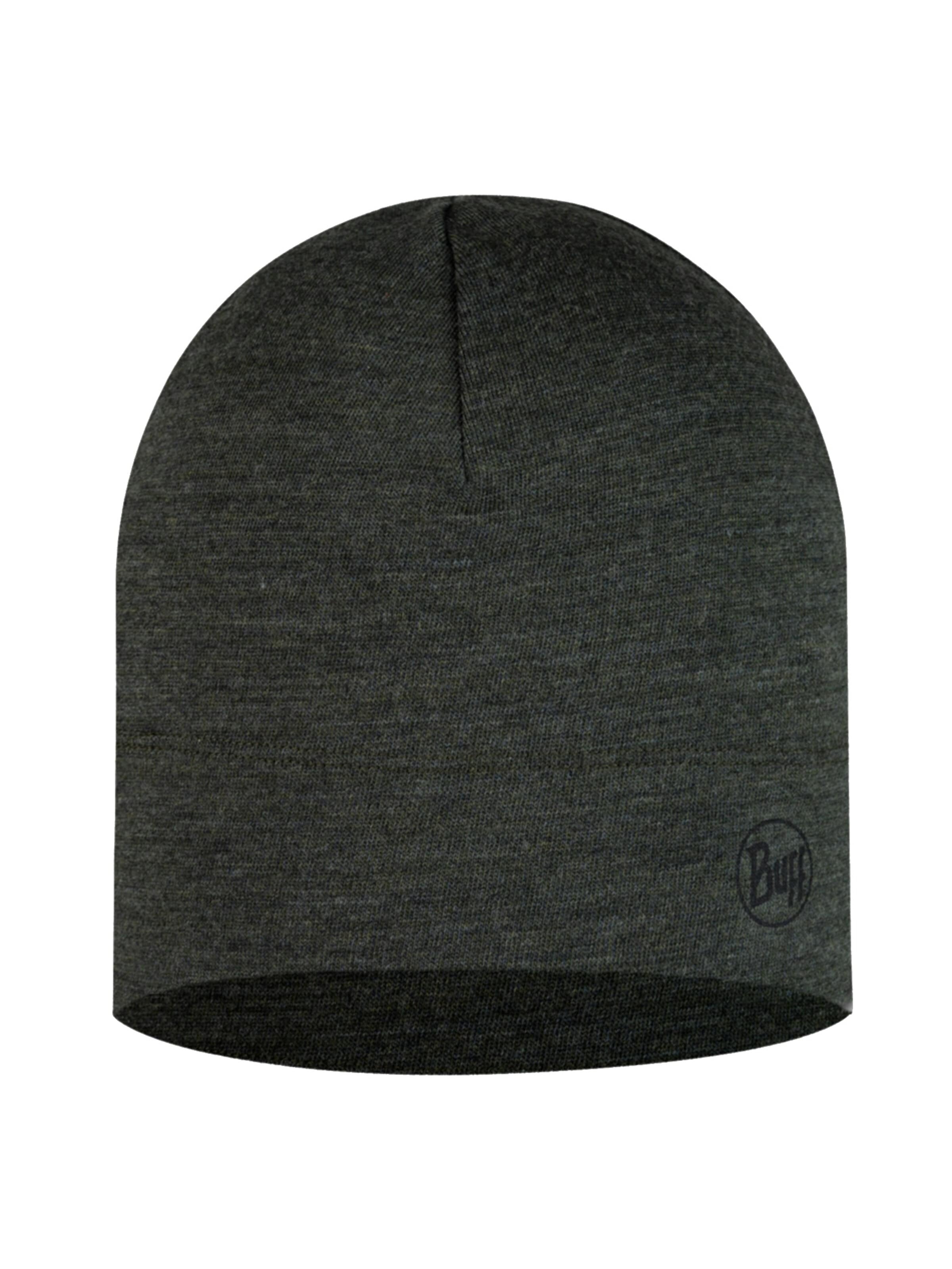 BUFF Muts 'Buff Merino Midweight Beanie' in Grijs: voorkant