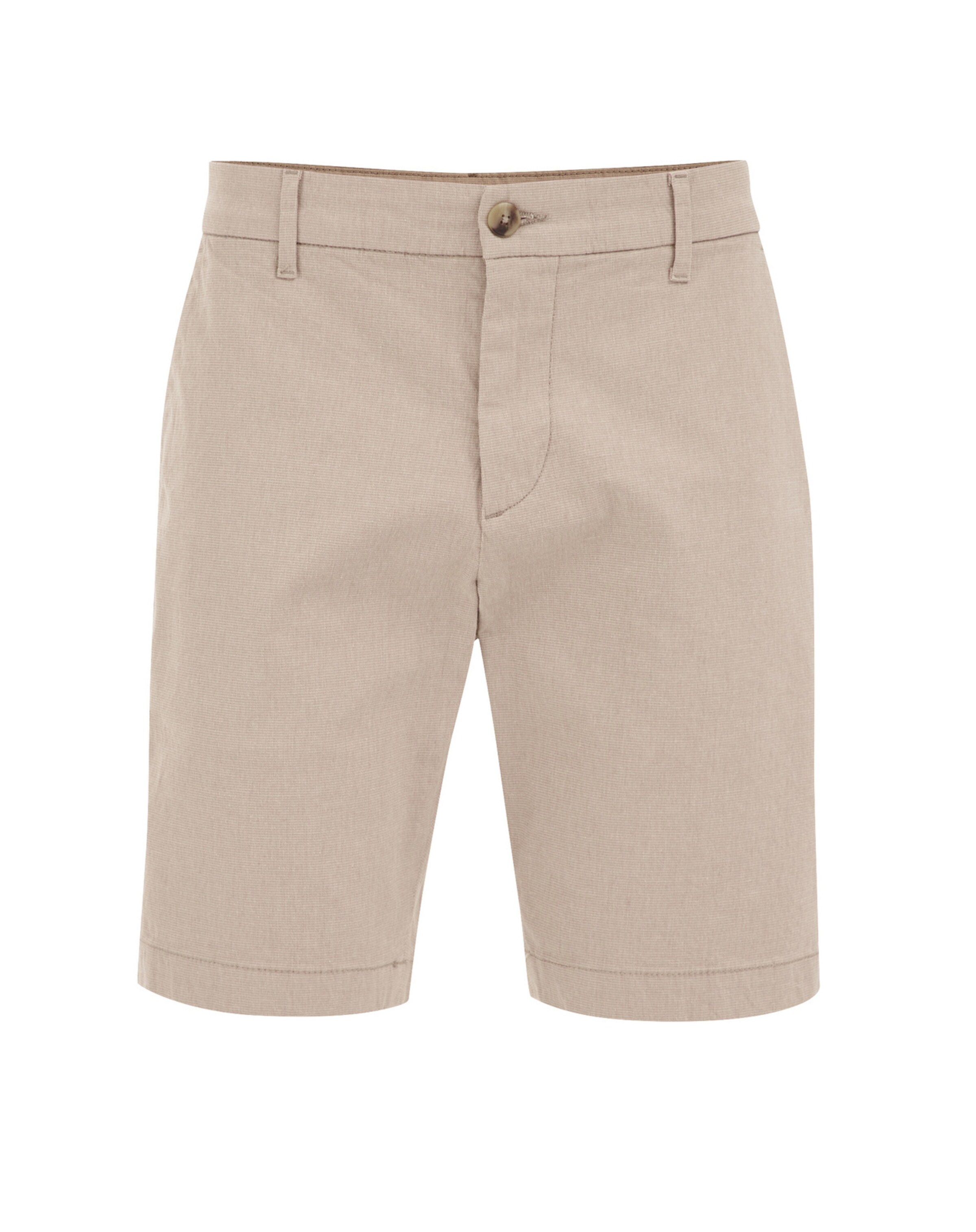 WE Fashion regular Παντελόνι τσίνο σε μπεζ: μπροστά