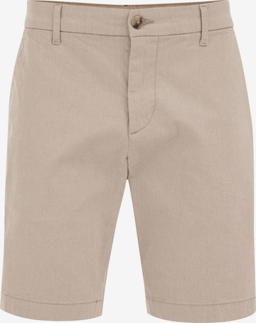 bēšs WE Fashion Standarta Čino bikses: no priekšpuses