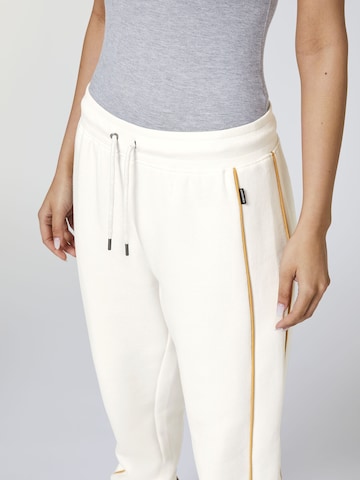 CHIEMSEE Tapered Pants in White