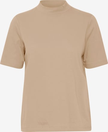 ICHI T-Shirt ' RANIA ' in Beige: predná strana