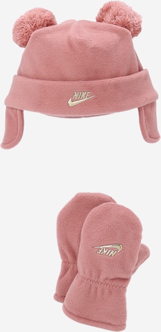 Nike Sportswear Set in Pink: front