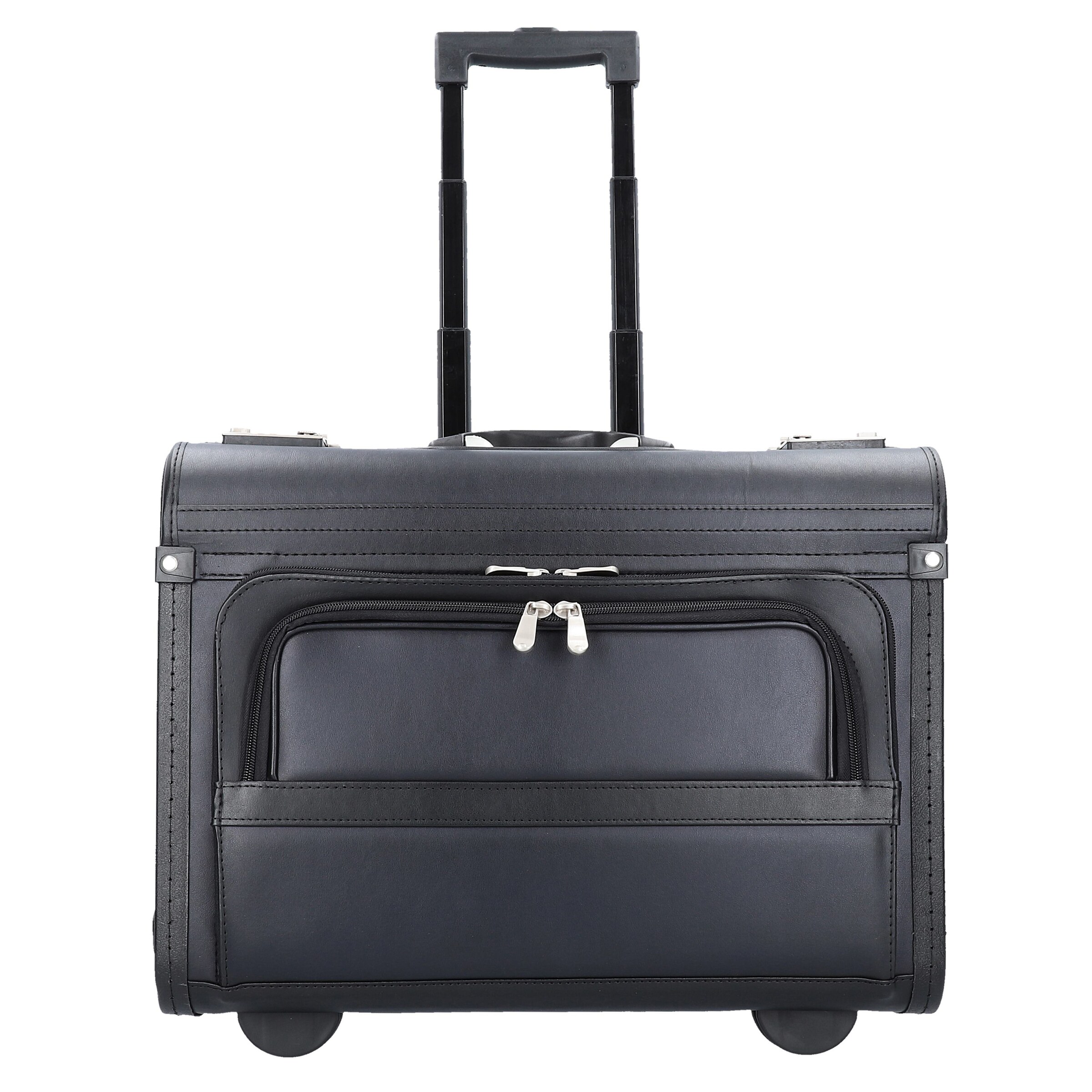 Valigetta per piloti di Dermata in nero: frontale