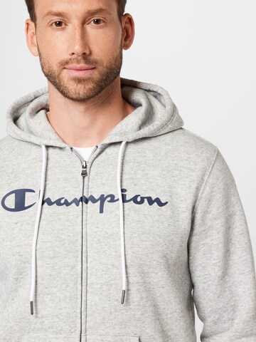 Champion Authentic Athletic Apparel Jopa na zadrgo | siva barva