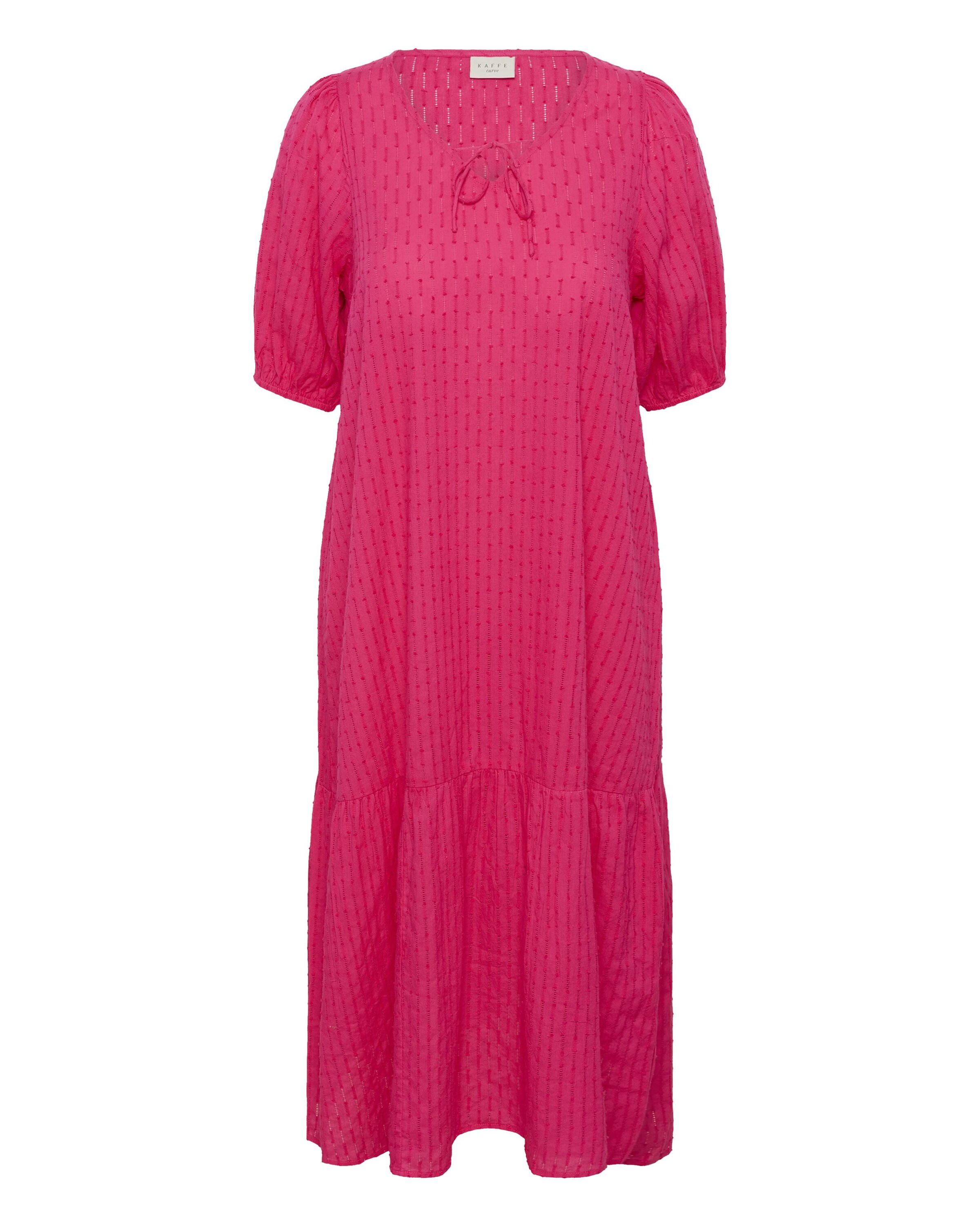 KAFFE CURVE Kleid 'KCThea' in Rot: Vorderseite
